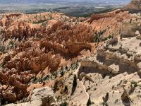 Bryce Point, Peekaboo Loop Connector trail below
