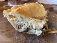 Sour Cream Raisin Pie at Bryce Canyon Pines Restaurant