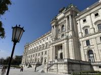 Austrian National Library from the Burggarten