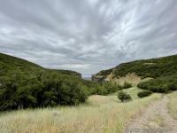 View of the Dry Canyon gap.