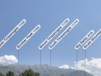 View of the ridge from State Street in Pleasant Grove.