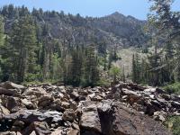 Several groups passed us in these rocks, heading toward the Salt Lake Twins