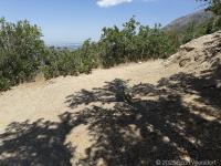 The overlook as seen from the overlook; GPS coordinates on this shot are way off