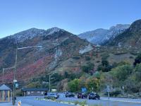 Autumn colors at the mouth of Big Cottonwood Canyon