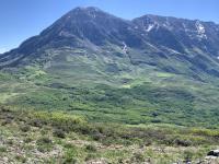View of Mount Timpanogos from Mahogany Mountain