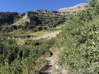 Drainage below North Timpanogos Ridge