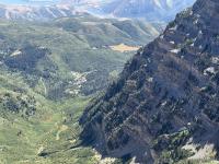 A view of the Aspen Grove campground area