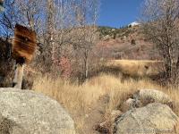 Lone Peak Wilderness Area sign